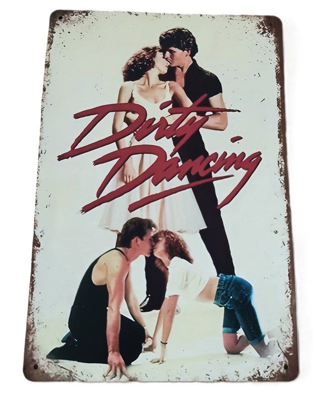 Insegne: DIRTY DANCING  - Blechschild (neu, OVP) – Nuovo e nell'imballaggio originale da Wilen b. Wollerau venduto da morethanmusic