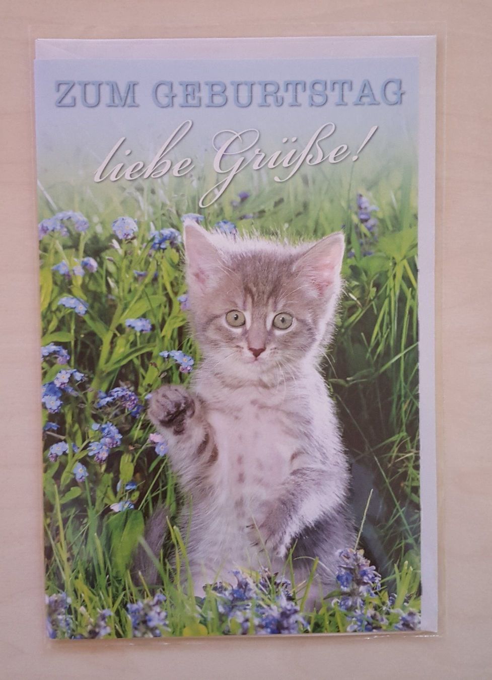 Cartoline: Geburtstagskarte  mit Kuvert – Nuovo e nell'imballaggio originale da Leimbach TG venduto da manu-tg