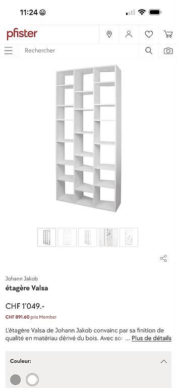 Regale: Étagère Valsa  – Neu und originalverpackt aus Delley von vbr_7mj7
