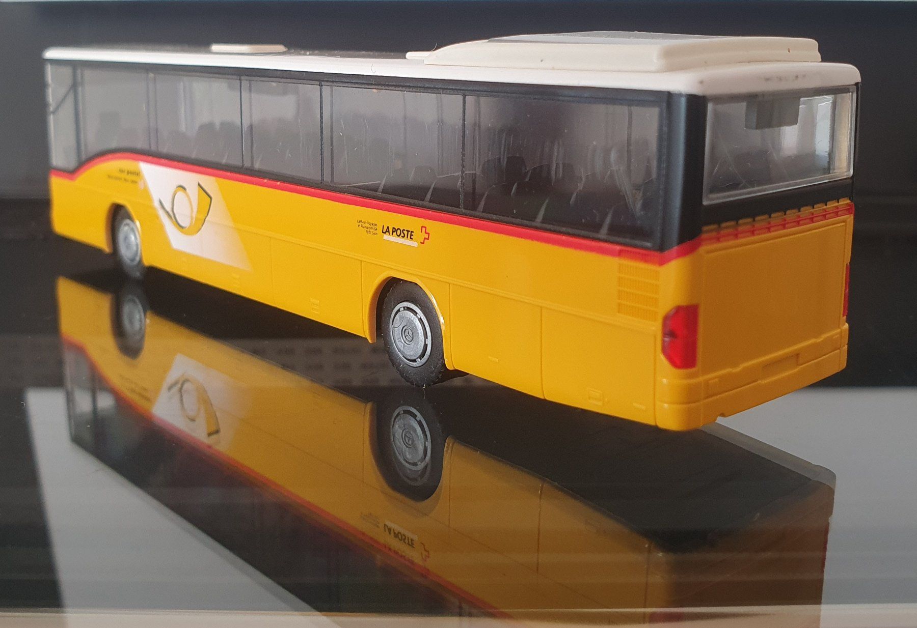 Rietze Modellautos: Rietze PTT La Poste Car Postal Bus MB Integro 1:87 – Neu (gemäss Beschreibung) aus Therwil von Wat_975y 1