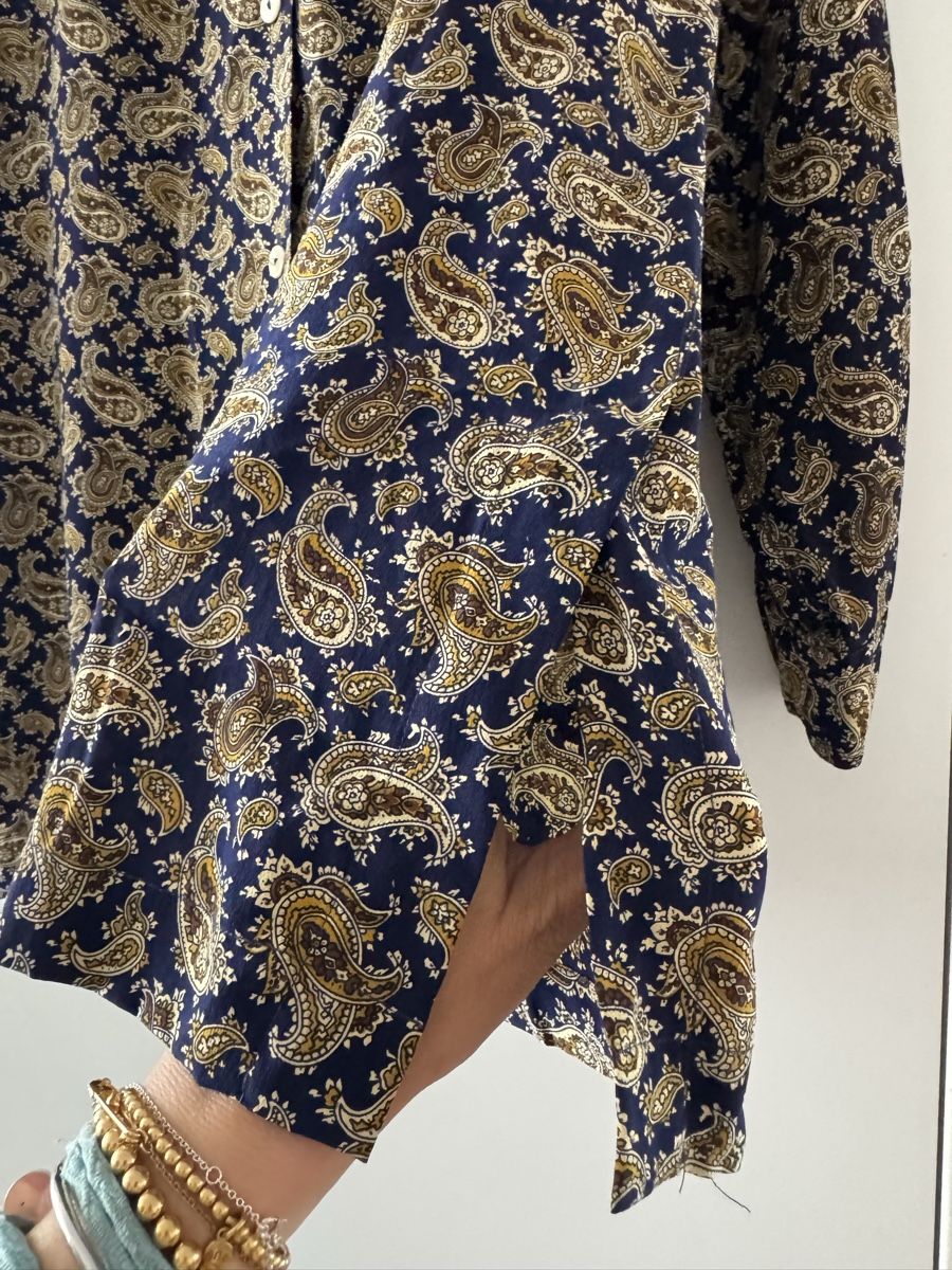 Camicette: Vintage 100% Seide Hemd Bluse – Usato da Obfelden venduto da cesarina10 3
