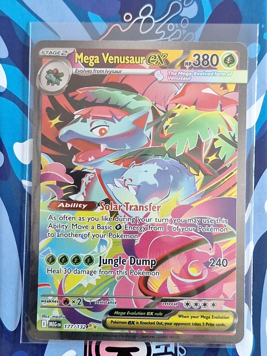 Pokémon Carte collezionabili: Mega Venusaur ex - Special Illustration Rare Mega Evolution – Usato da Altstätten SG venduto da GGsGameshop