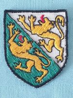 Vintage Badge Kantons - Wappen Thurgau ST. GALLER STICKEREI