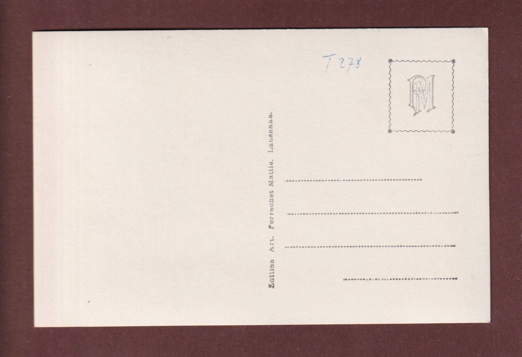 Cartoline postali: ORSIERES et le Catogne – Usato da Pully venduto da nicecards-shop 1