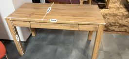 Schreibtisch Holzoptik 133x65x71 cm mit Schublade