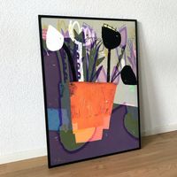 Fleurs Exotique Moderne Kunst - Blumen Flowers Bild Design