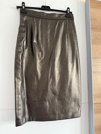 SALE:Just Cavalli vegan leather skirt XS, great! RRP 400 chf