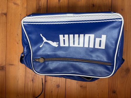 Puma Umhängetasche, blau, Vintage Style, blau