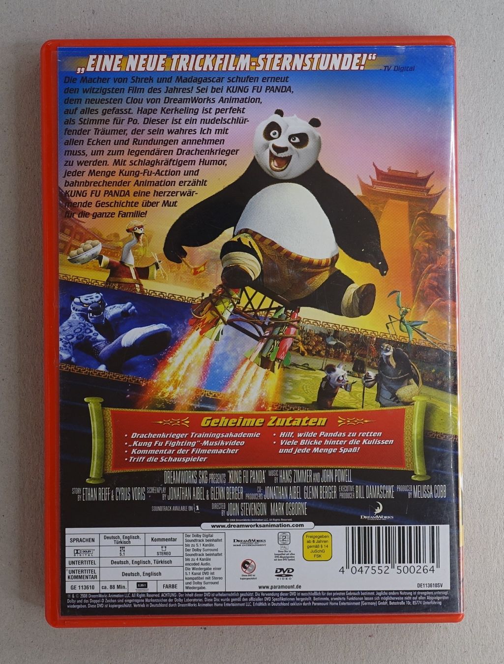Alle DVDs: Kung Fu Panda – Gebraucht aus Sessa von fraenklishop 1