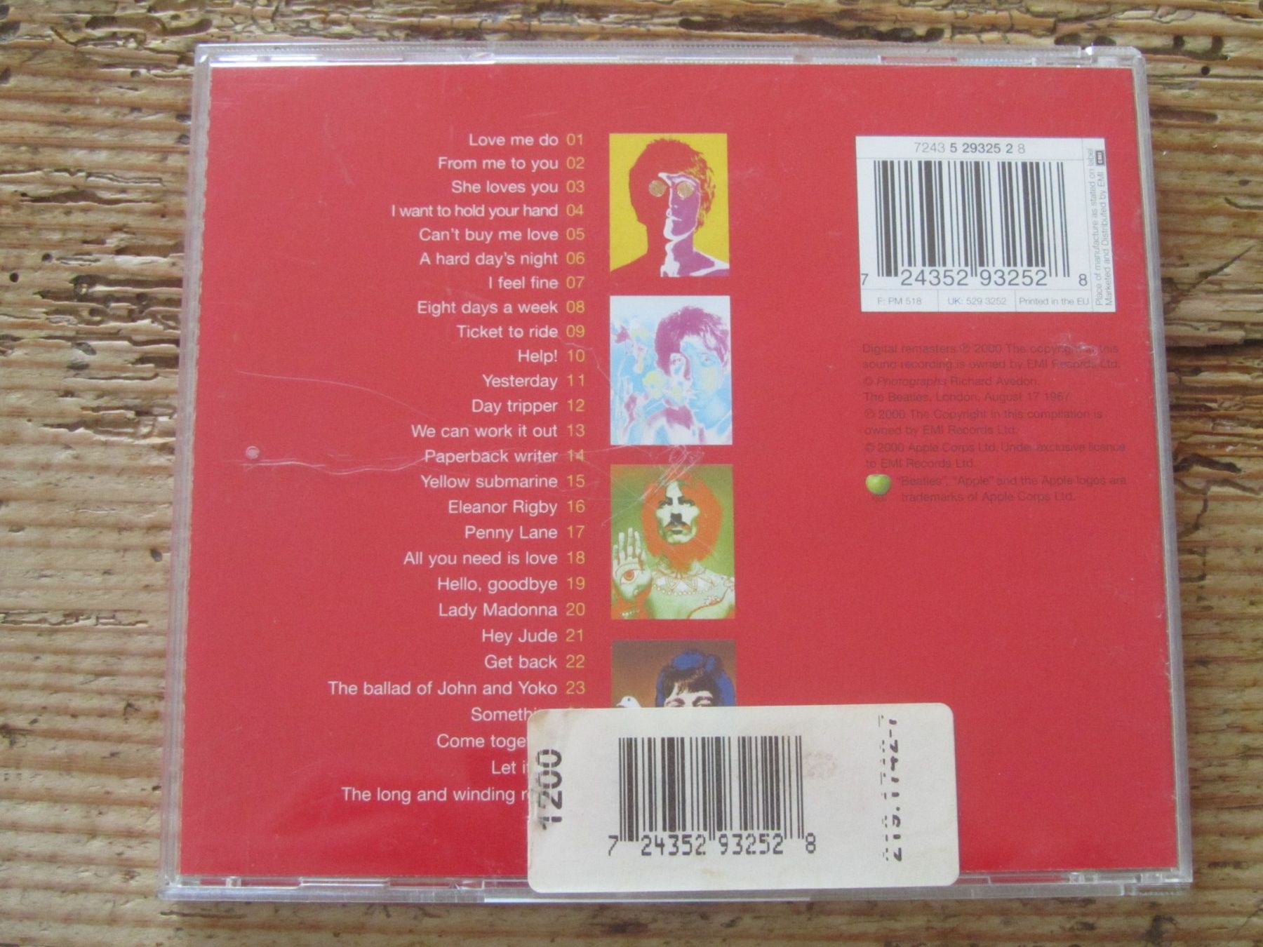 CD: Beatles CD "1" 27 No.1 Singles Top CD – Usato da Seengen venduto da mikelele 1