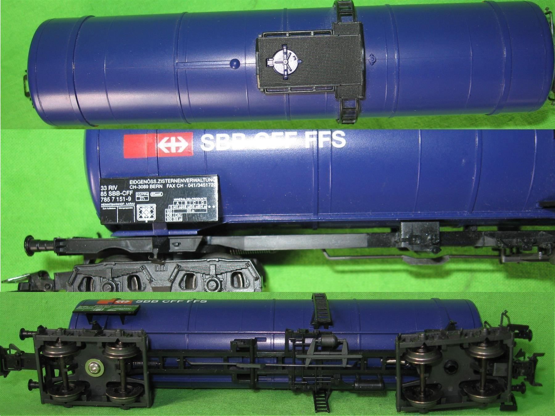 Modellini di ferrovie: SBB Kesselwagen Eidg Zisternenverw 151-9 – Nuovo (secondo la descrizione) da Winterthur venduto da Ricardo211 2