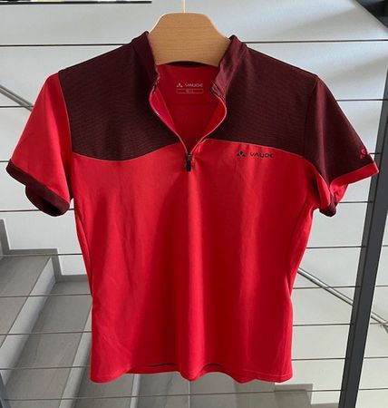 Vaude Damen Radtrikot kurzarm, Gr. 42/L / neuwertig