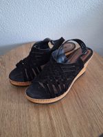 Sandali Tamaris con plateau black