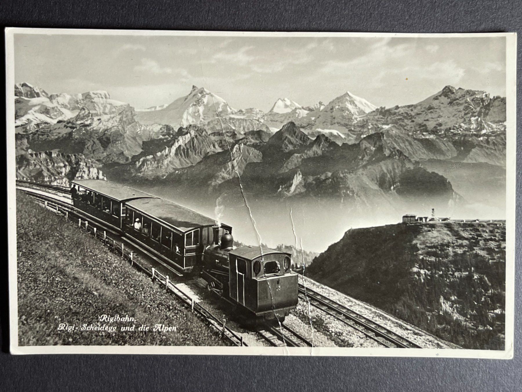 Cartes postales: Rigibahn – D'occasion à Steg VS par danwer74