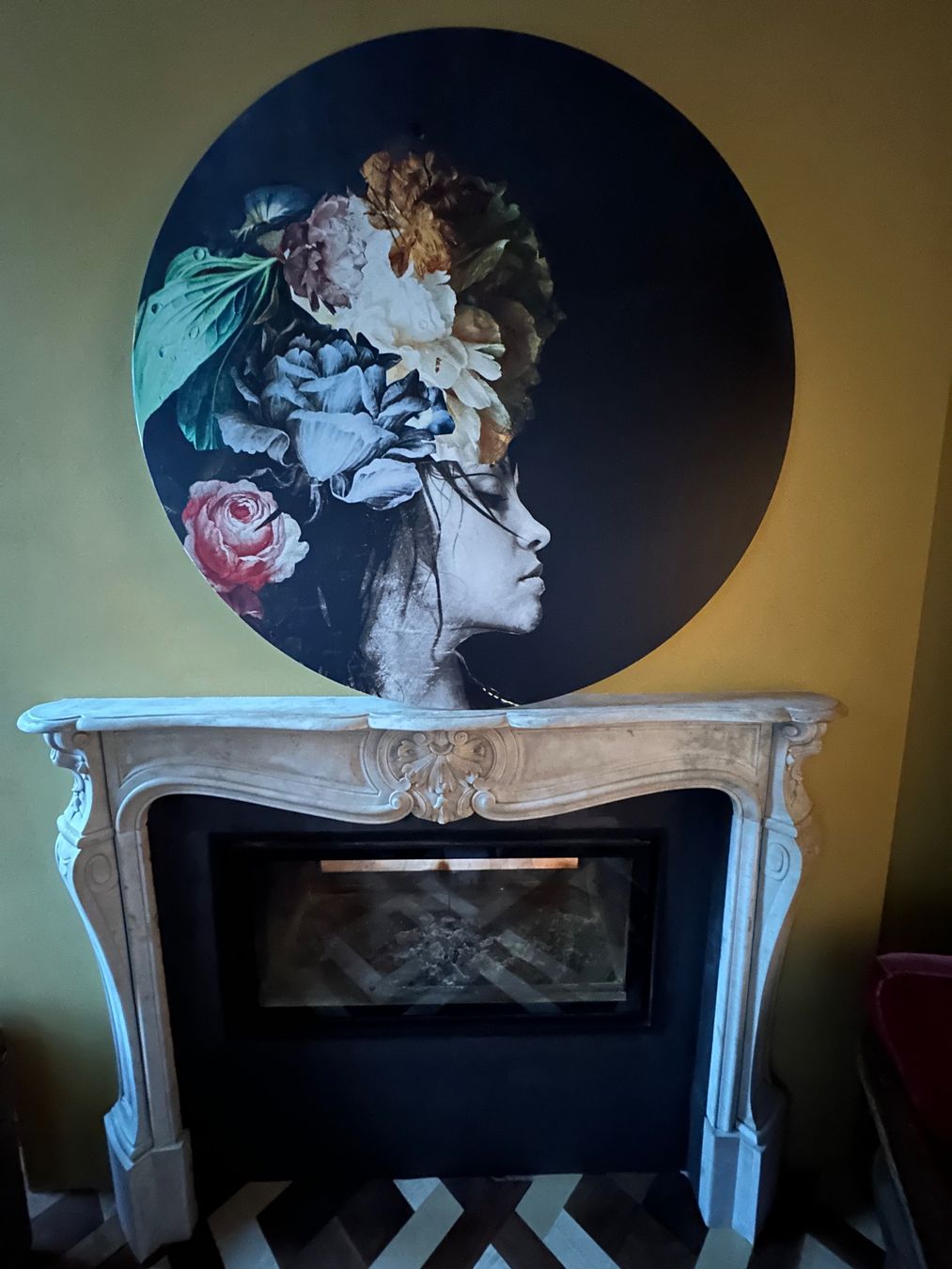 Foto & Immagini: Modernes rundes Wandbild (Durchmesser 110 cm) – Usato da Bäretswil venduto da cpod 1