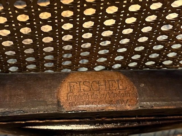 Sessel: Antiker Schaukelstuhl von Fischel – Gebraucht aus Zürich von Lager_Zeughaus 8