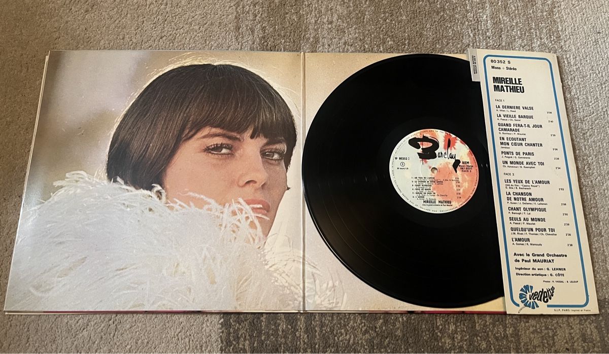Dischi in vinile: Mireille matthieu lp – Usato da Liestal venduto da TKocher 1