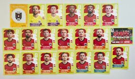 Team Austria / Österreich Komplett - Panini FIFA WM 2026