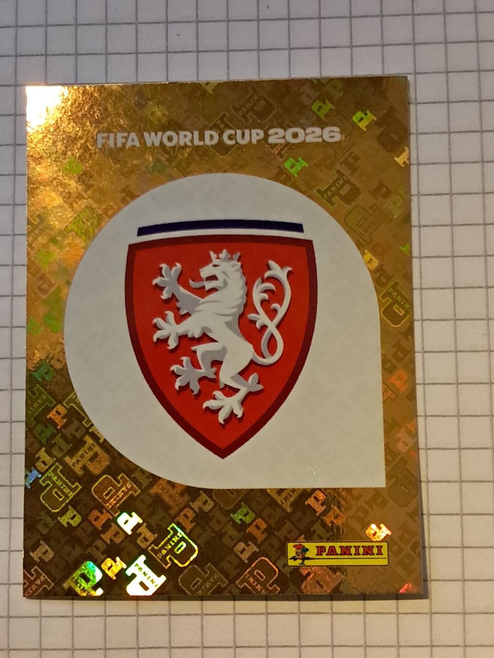 Panini Carte collezionabili: WM26 FAČR CZE 1 – Nuovo (secondo la descrizione) da Wallisellen venduto da Cyberfuexli