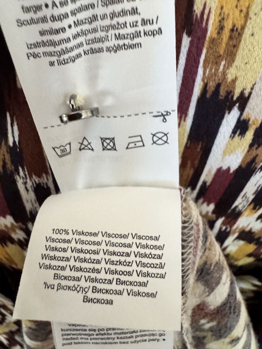 S.Oliver Kleider: Robe S.Oliver imprimée taille 38 100% viscose – Neu (gemäss Beschreibung) aus Boudry von ren_k2vs 5