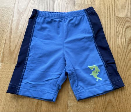 Short de bain garçon, taille 98/104, motif requin 🦈 