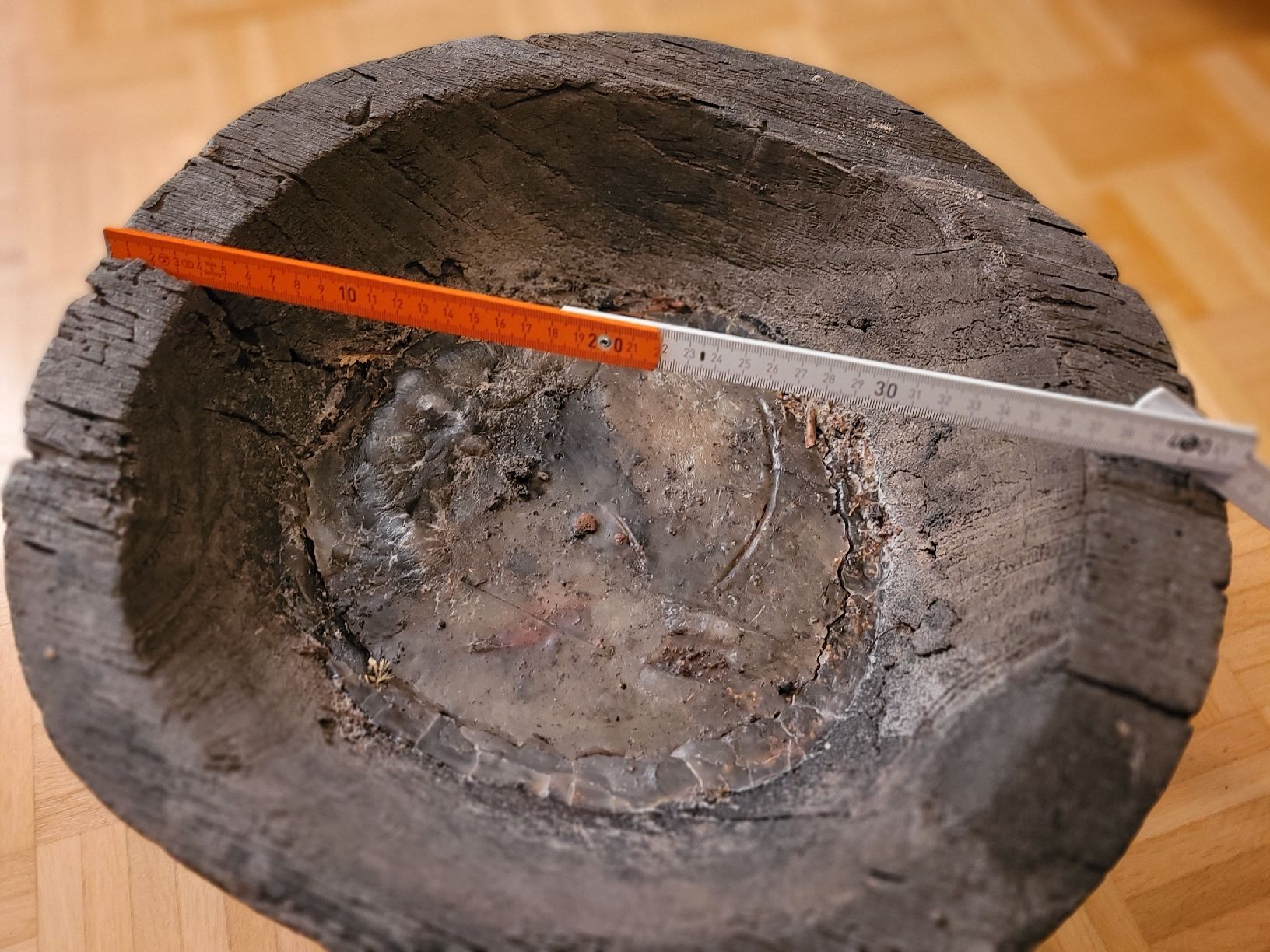 Candele: Rustikale Kerzenschale – Usato da Birsfelden venduto da samurai99 1