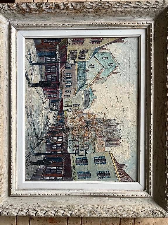 Tableaux: Paris Öl / Leinwand – D'occasion à Netstal par Zurichsee