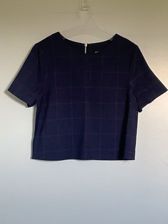 Crop Top Dorothy Perkins, Taille 38, Motifs Carreaux