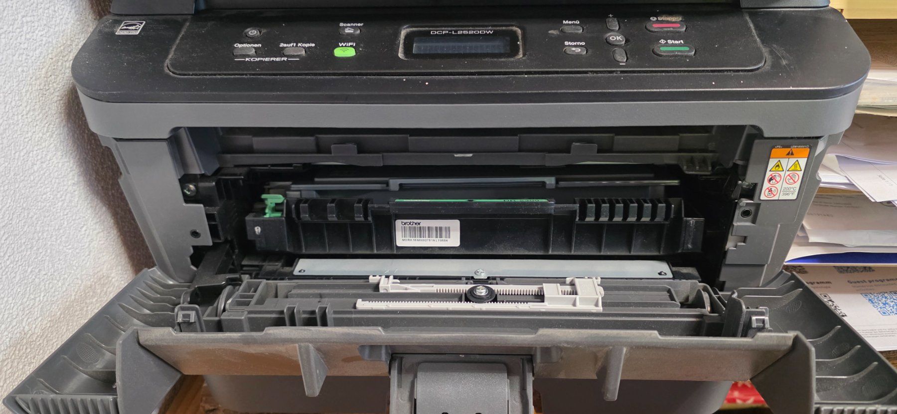 Brother Stampanti: Brother DCP-L2520DW Duplex-Laser-Multifunktionsdrucker – Usato da Serneus venduto da geepz 2