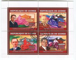 Block "Harley-Davidson". Guinea.