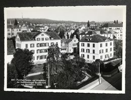 ALTE ANSICHTSKARTE FAM. -PENSION UND ALTERSHEIM NEUMÜNSTER
