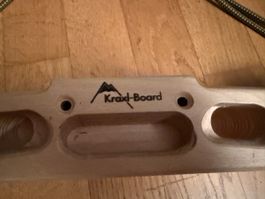 Hangboard Kraxl-Board Klettergriffe Holz neu