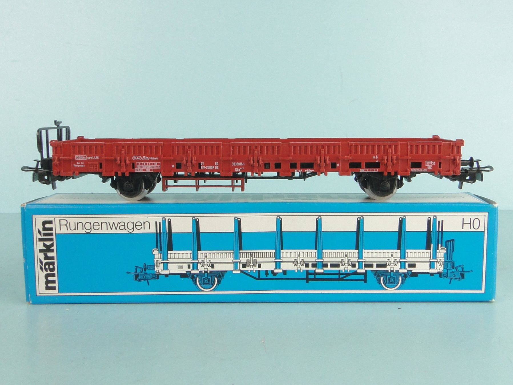 Märklin Modelleisenbahnen: Märklin 4694 DB Rungenwagen – Gebraucht aus Bülach von cann11 1