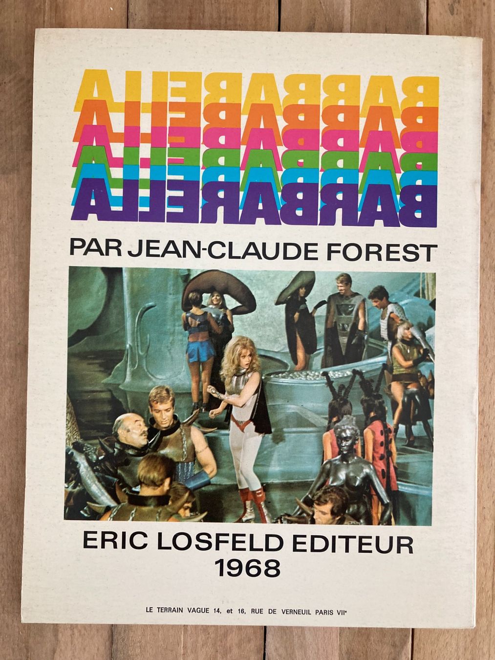 Fumetti: JC FOREST-BARBARELLA-1968 – Usato da vaumarcus venduto da Nicolasorel 1