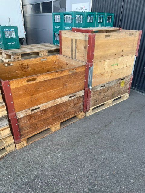 Paletten: Palett Rahmen    6 Stk. – Gebraucht aus Dulliken von Wiap