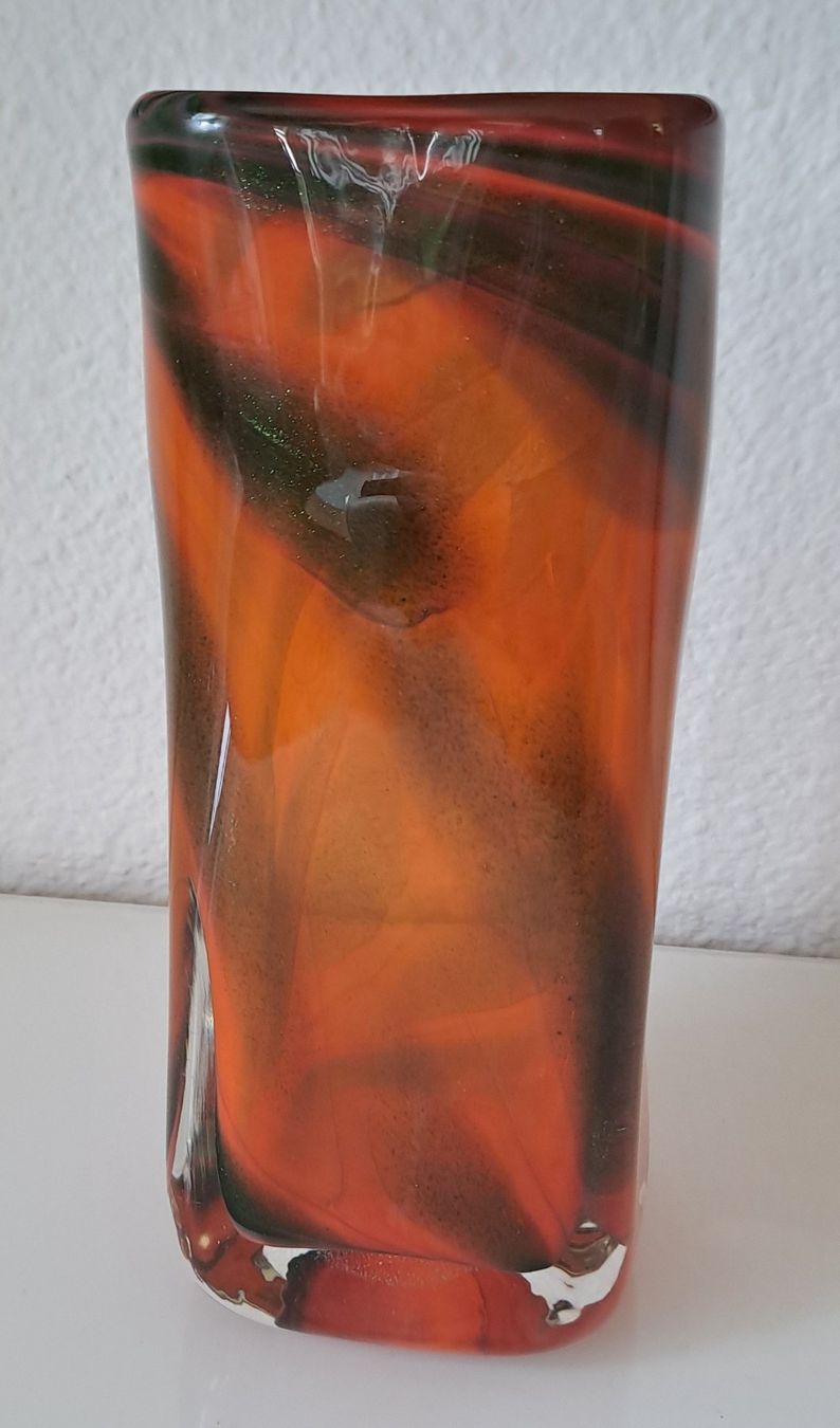 Vasen & Gefässe: Wunderschöne mundgeblasene Designervase von Hartmut Bechmann – Gebraucht aus Wallisellen von monbijoux009 2