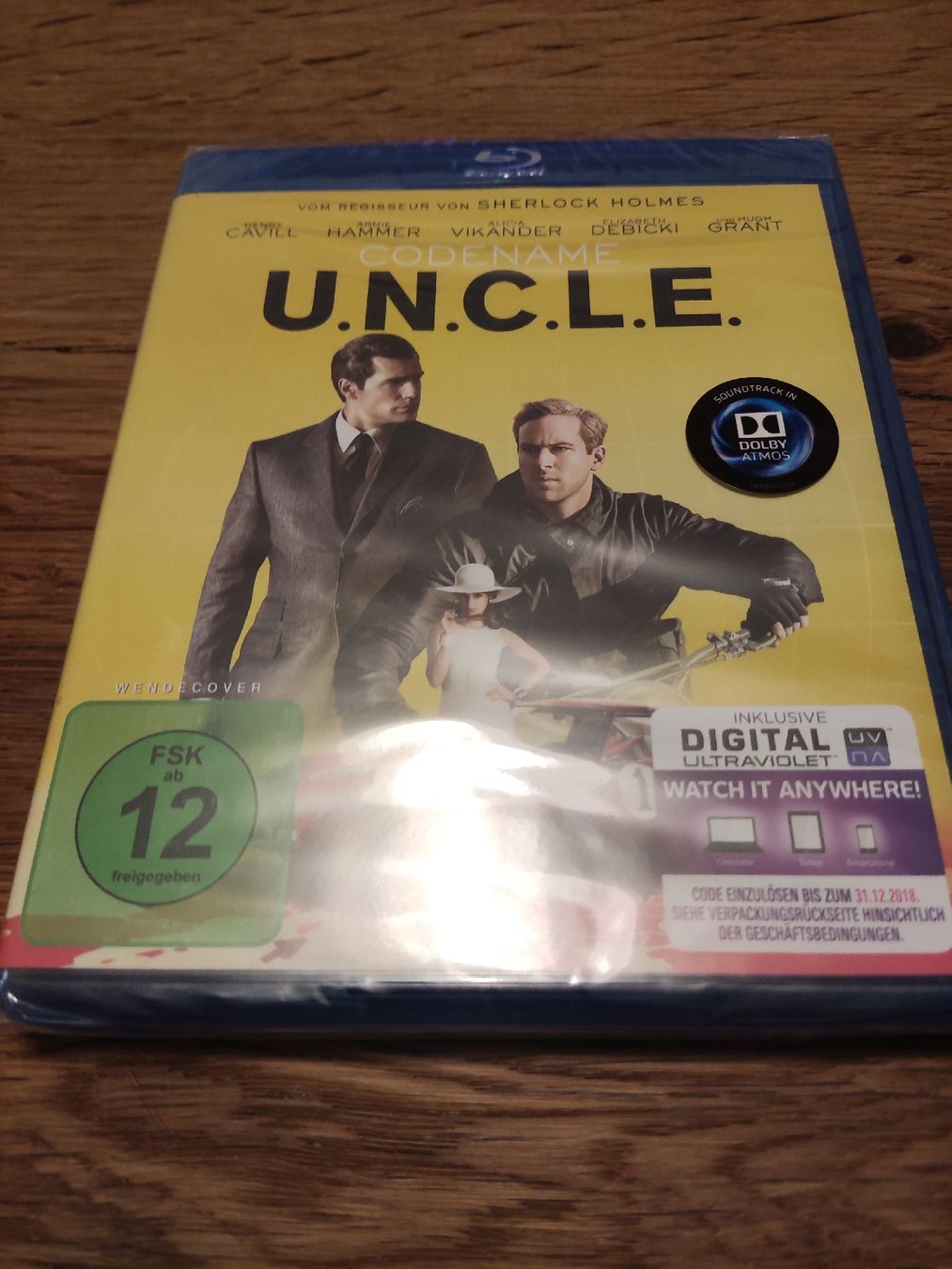 Tutti i DVDs: Codename U.N.C.L.E. (Blu-ray) Neu und OVP – Nuovo e nell'imballaggio originale da Oberembrach venduto da giu_7ksd