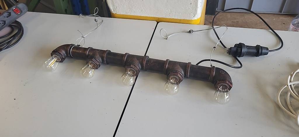 Lampadari & plafoniere: Hängelampe Sanitärleitung – Usato da Rheineck venduto da inf_kv7d