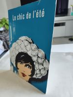 "Le chic de l'été" Publicité cartonnée vintage d'époque