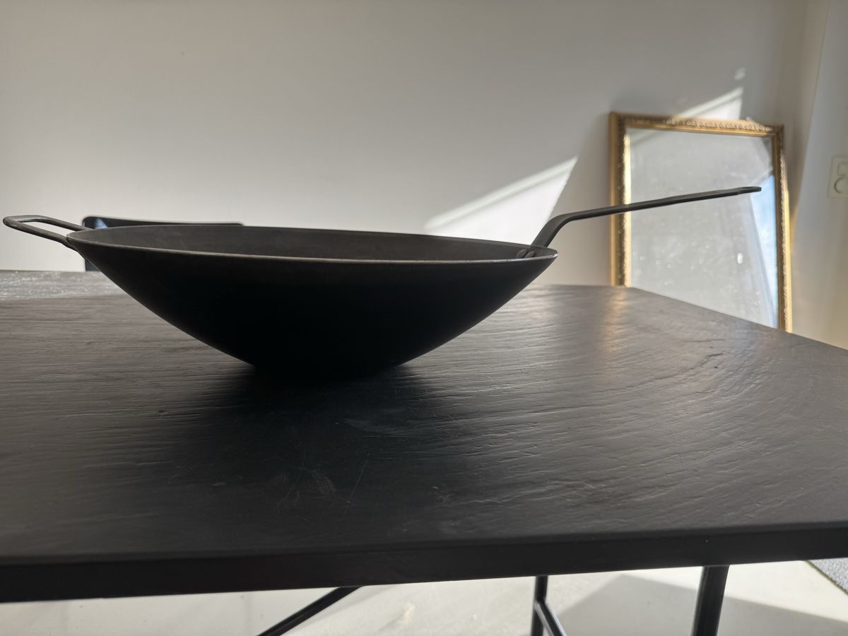 Padelle: De Buyer Eisen Wok 40cm Durchmesser – Usato da Wald/ZH venduto da spandau723