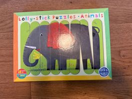 Lollipop-stick puzzle "Tiere" ab 18+ Monaten!