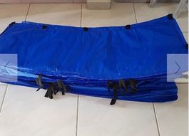 Trampolinabdeckung 430 cm neu blau
