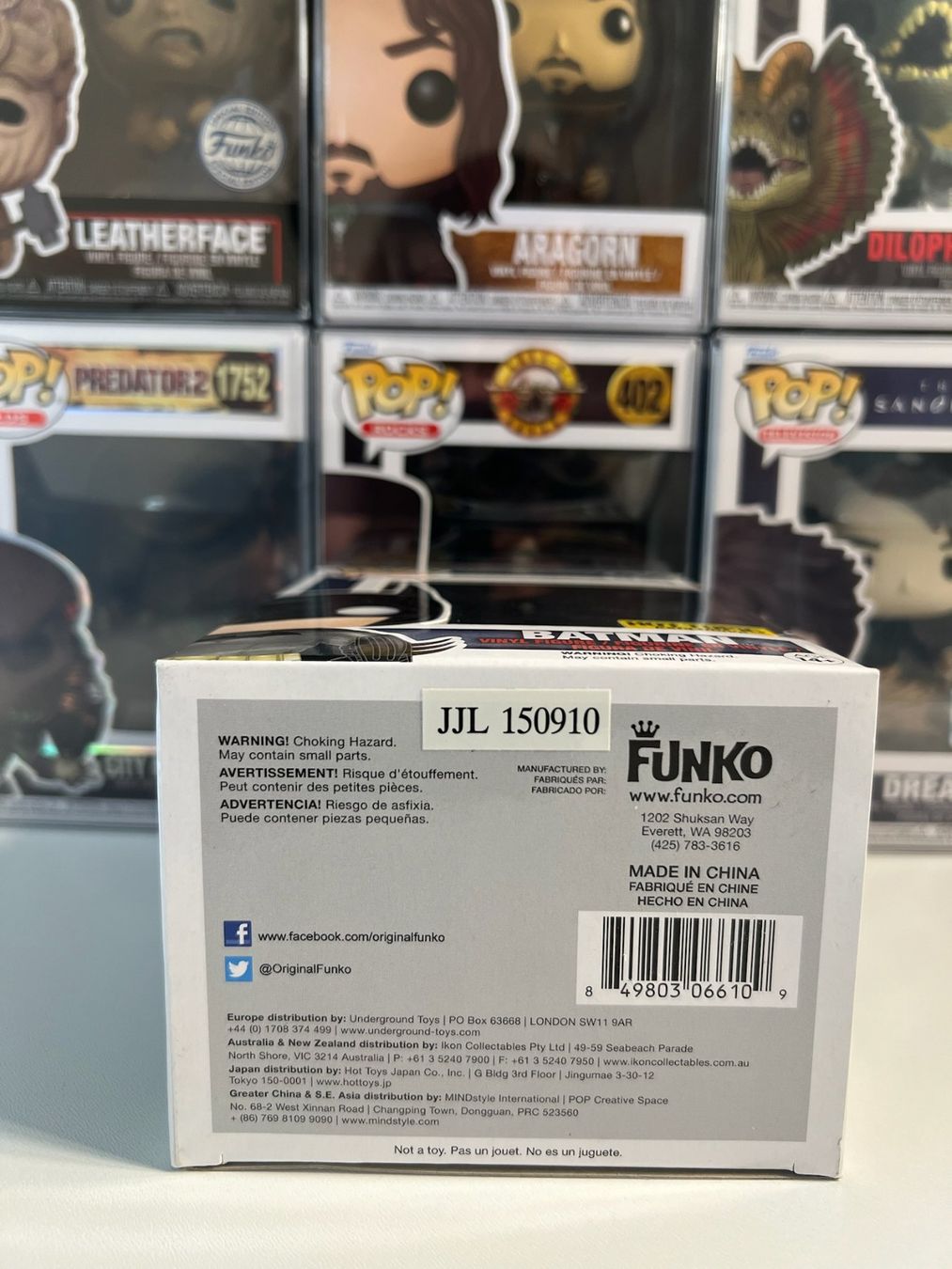 Funko Statuette: Funko POP! Batman (Arkham Asylum-Detective Mode) Sorti 2015 – Nuovo e nell'imballaggio originale da Le Mouret venduto da perfectbijou 5