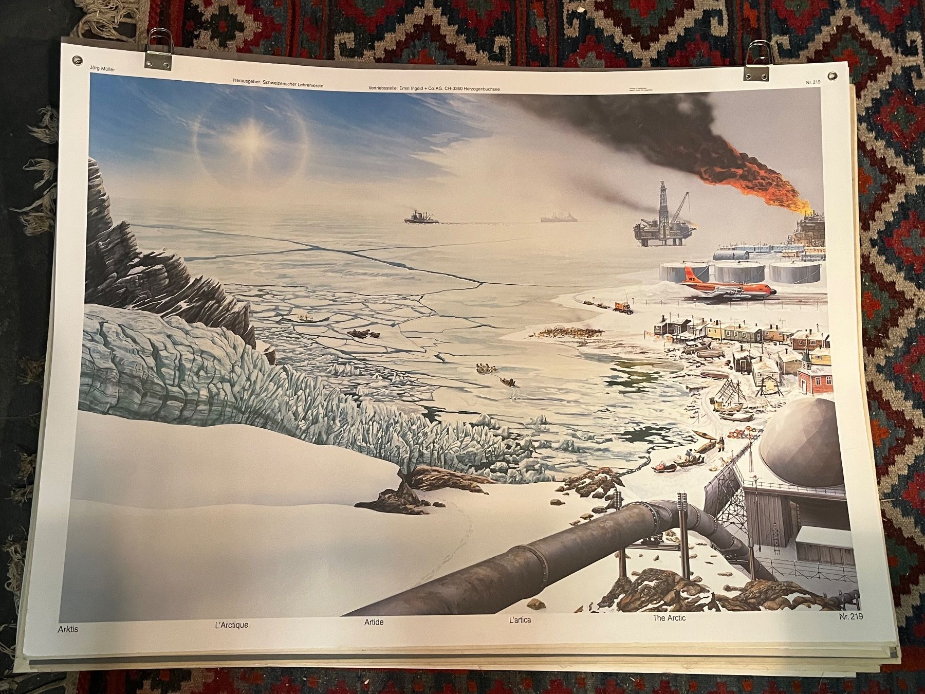 Foto & Immagini: schulwandbild, antarktis – Usato da Emmenmatt venduto da flyrecords