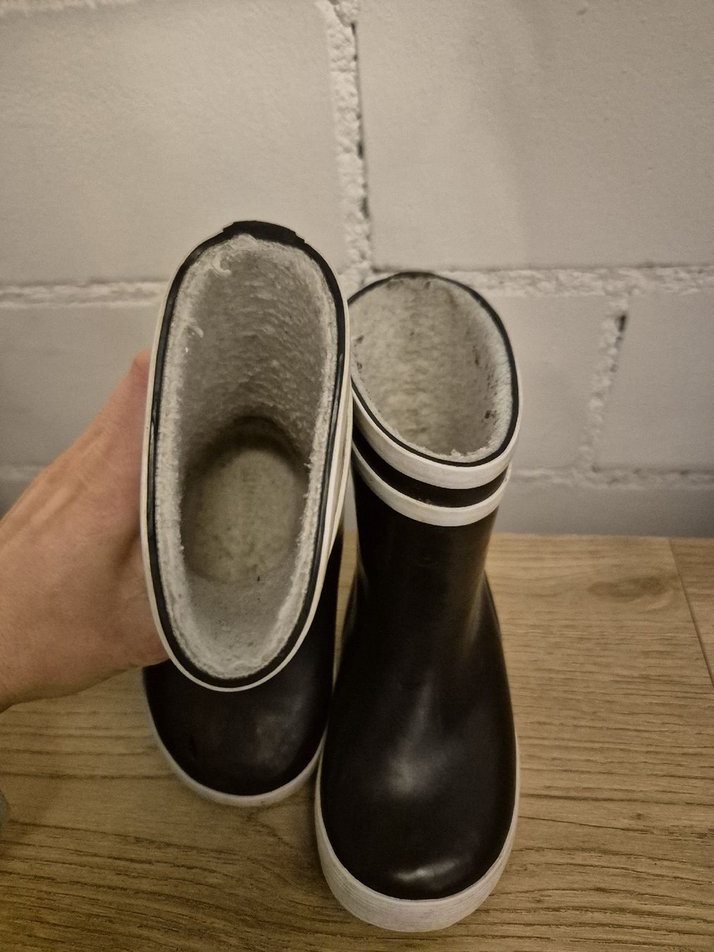 Scarpe per ragazzi: Gummistiefel, Grösse 23, gefüttert – Usato da Sax venduto da moooh 1