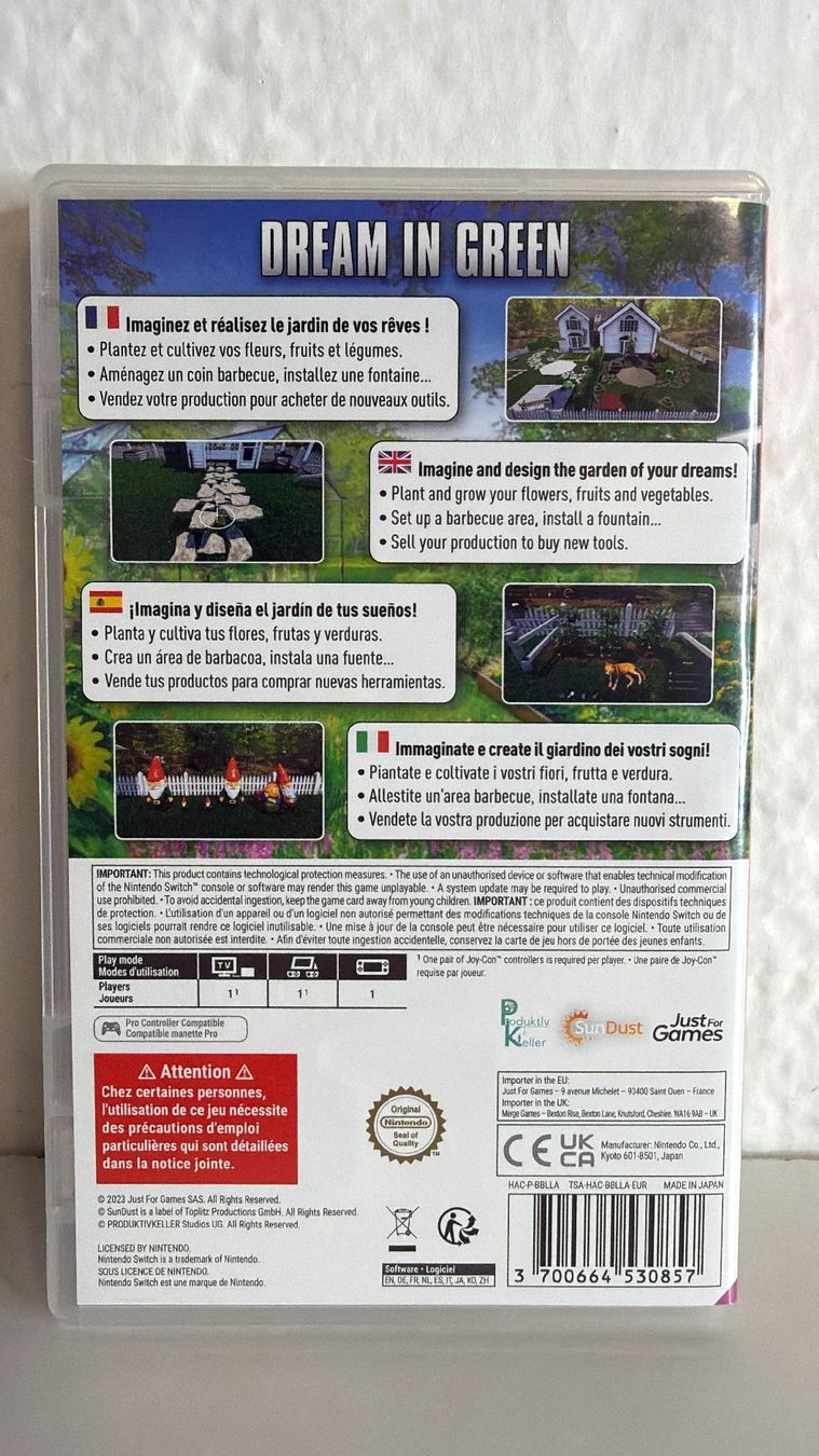 Giochi: Nintendo Switch Game: Garden Simulator - Top Zustand! – Usato da Ehrendingen venduto da lax21 1