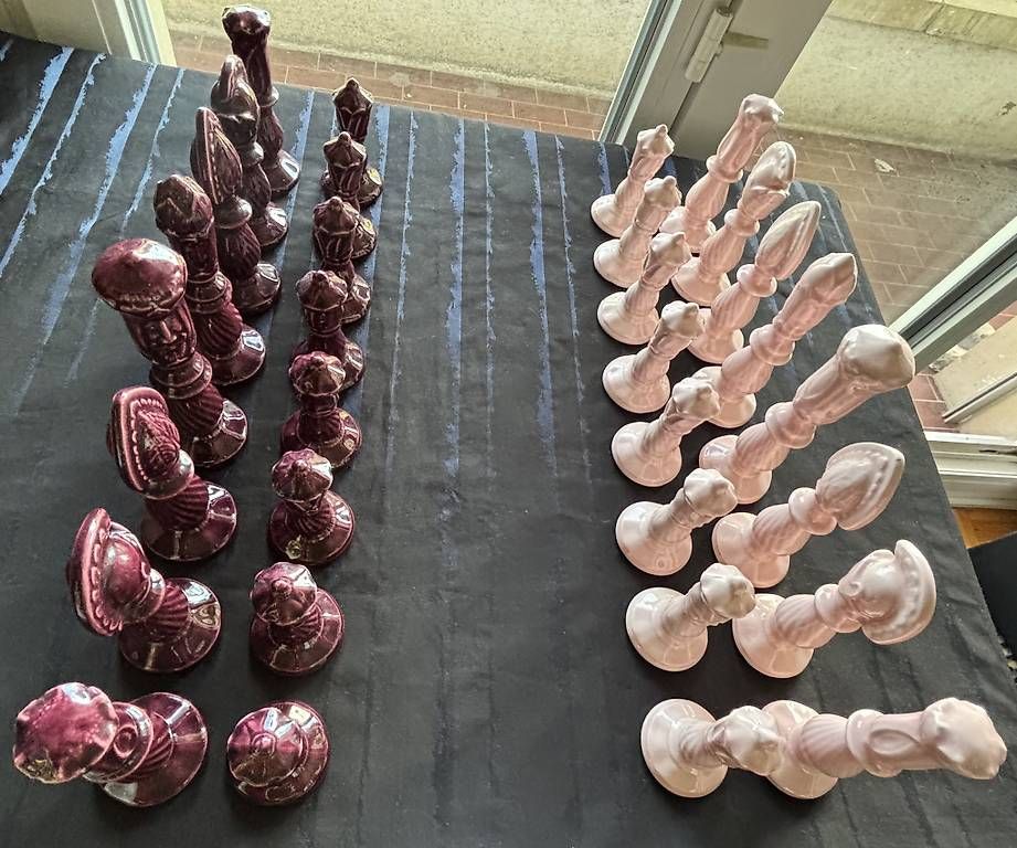 Jeux: Jeu d'échecs unique en céramique  – Neuf avec emballage d'origine à Vevey par cat_tw2s 2