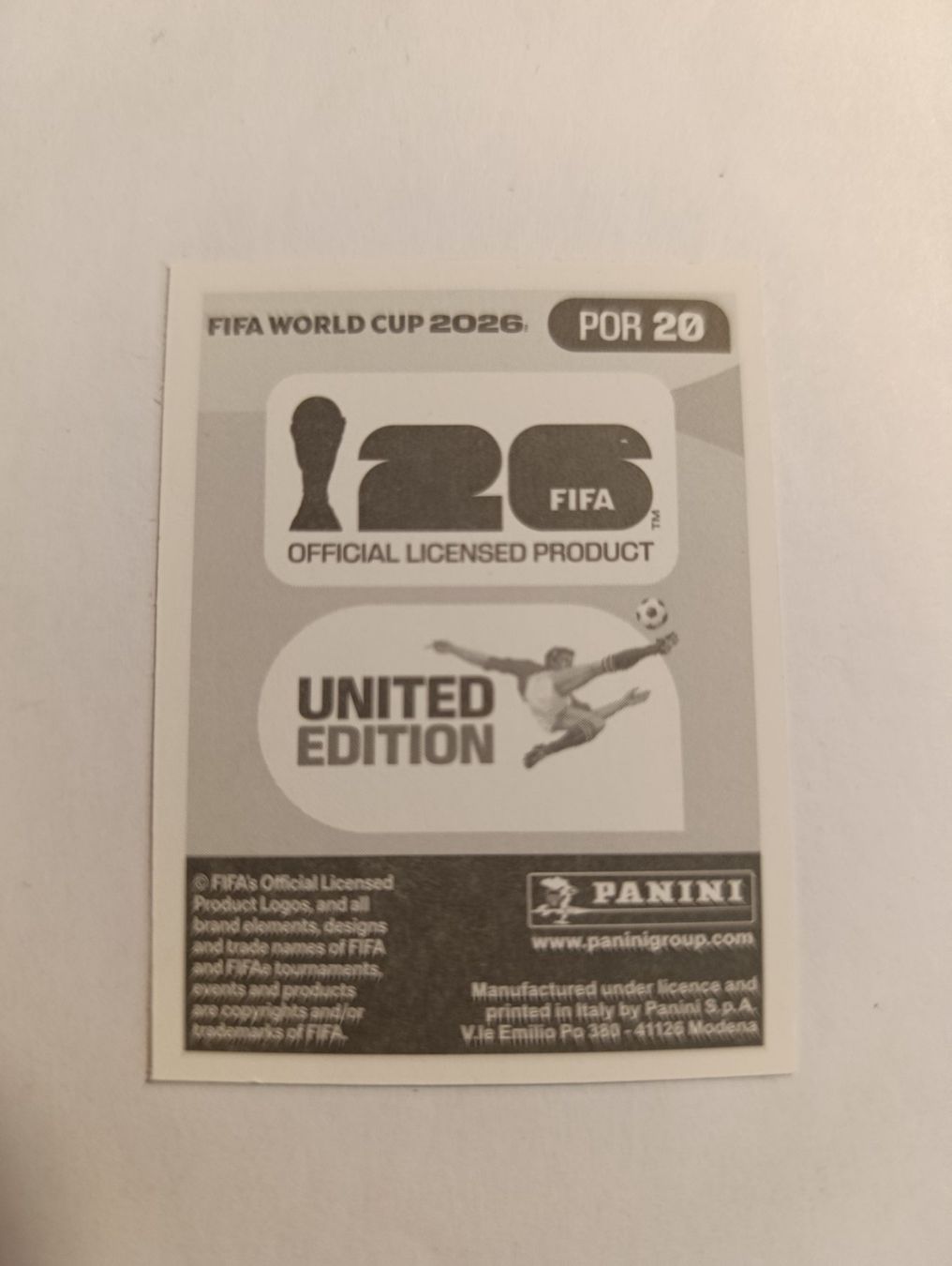 Panini Carte collezionabili: POR 20, Panini WM Sticker – Nuovo (secondo la descrizione) da Kriens venduto da Annele97 1