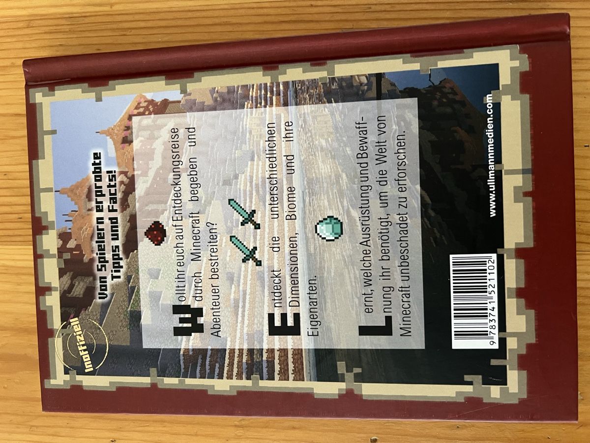Bücher: Buch Minecraft für Entdecker Neu – Neu (gemäss Beschreibung) aus Basel von veralt 1