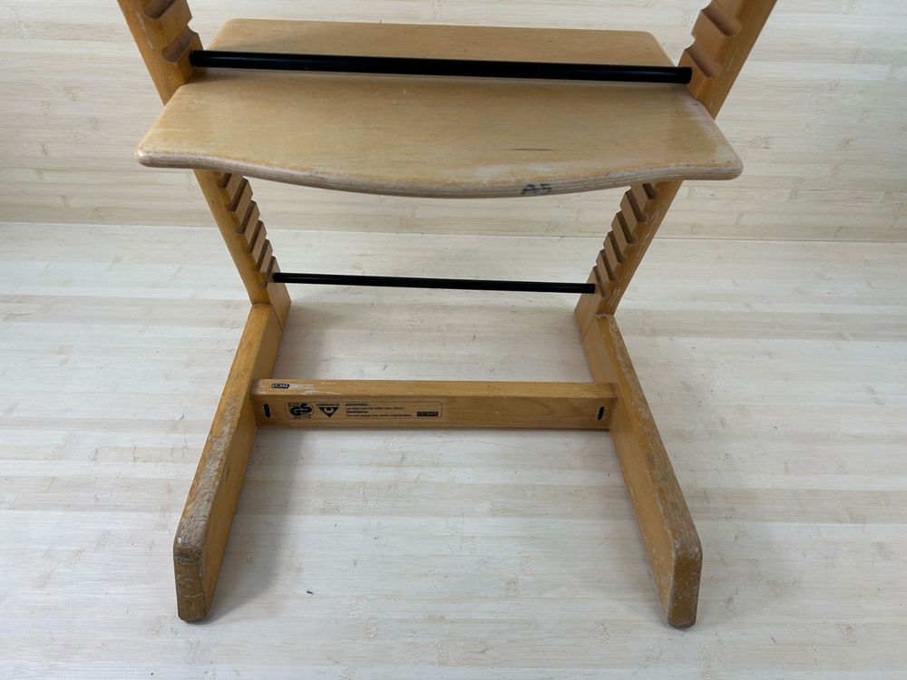 Stokke® Tripp Trapp inkl. Kissen & Holzbügel / Buche 8